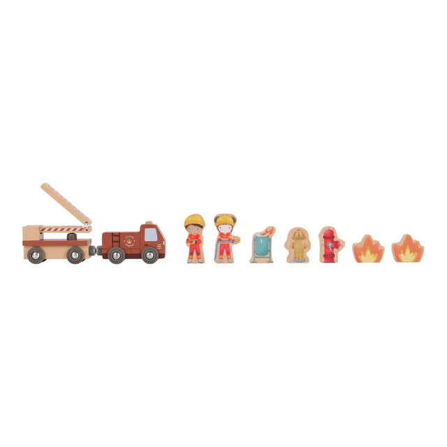 Caserne de pompiers en bois