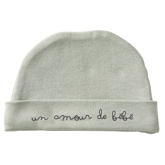 Bonnet naissance à message (modèles au choix)