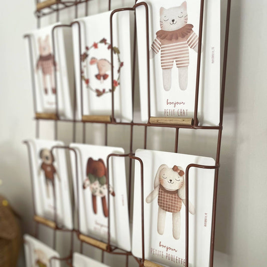 Carte Postale “Doudou Chat blanc"