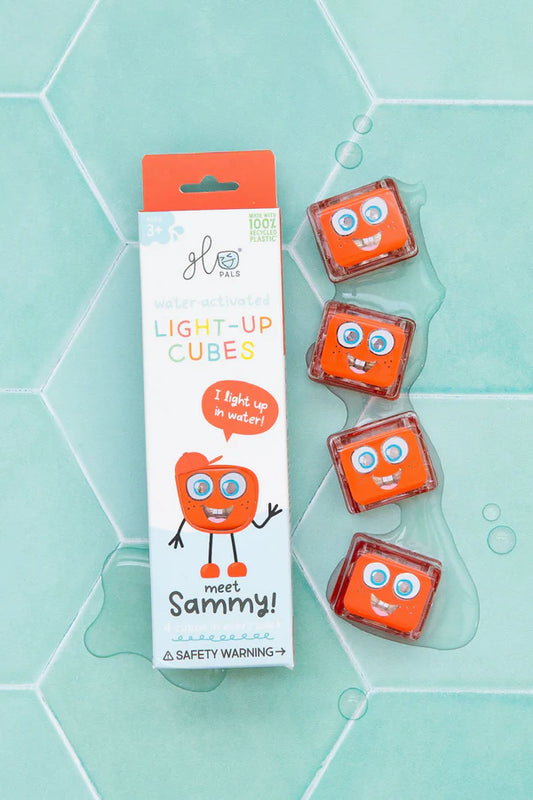 Pack 4 cubes lumineux (7 coloris au choix)