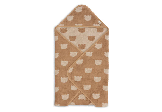 Cape de Bain Éponge - Jacquard - Teddy Bear