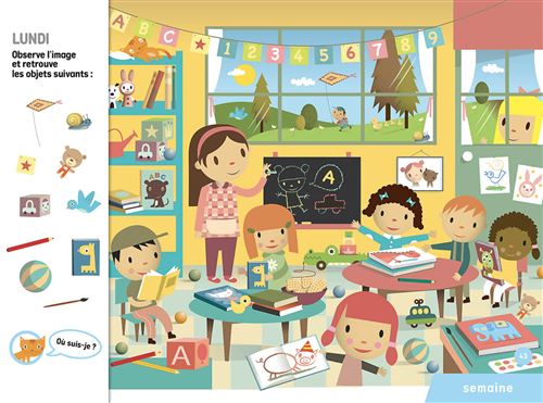 Cherche et Trouve à la maternelle