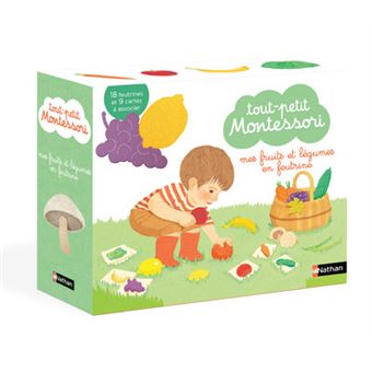 Tout Petit Montessori - Coffret Mes fruits et légumes