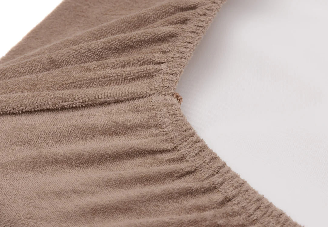 Housse matelas à Langer Éponge 50x70cm Milky Coffee/Ivory - 2 Unités