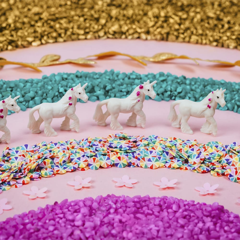 Bouteille sensorielle sonore - Licorne