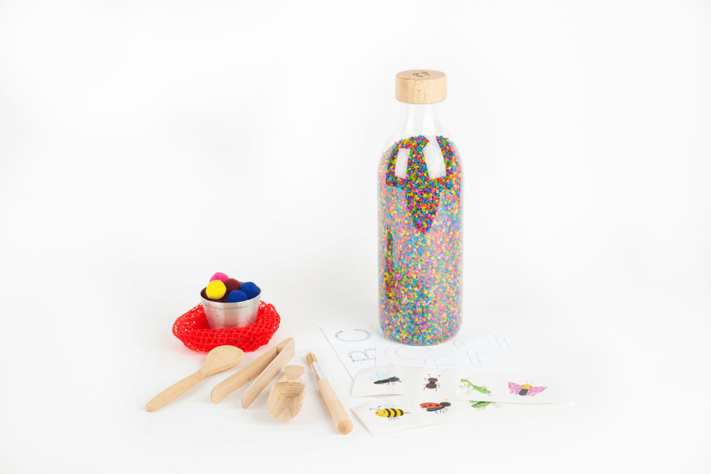Pack activités sensorielles Bouteille Riz Wow !