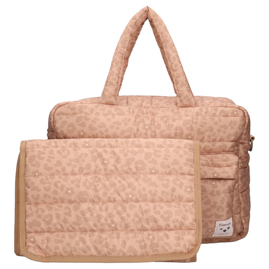 Sac à langer – Panthère beige