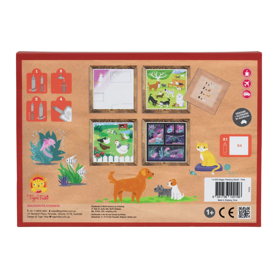 Peinture Magique - Animaux de compagnie