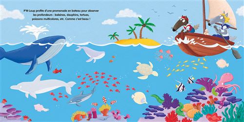 Mon Cahier d'Autocollants P'tit Loup – Les Animaux