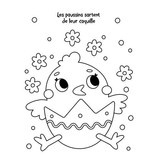 Mon super livre de coloriage - Printemps