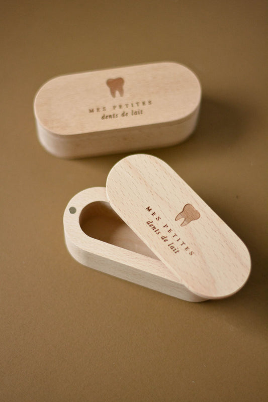 Boîte à dents de lait (hêtre)