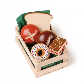 Assortiment de produits de boulangerie, petits