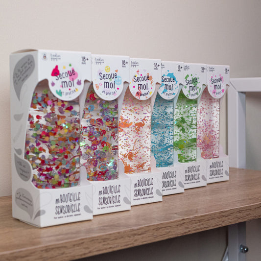 Bouteille sensorielle - Lapins