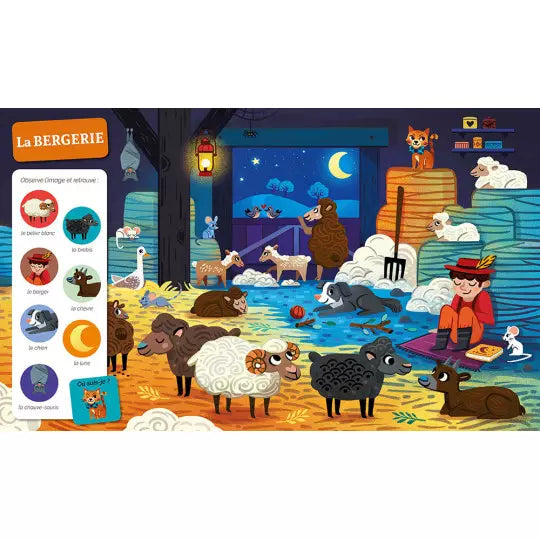 Cherche et trouve des tout-petits - A la ferme
