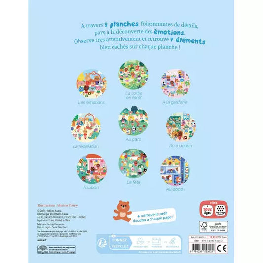 Cherche et trouve des tout-petits - Les émotions