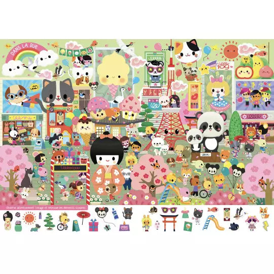 Cherche et trouve - Kawaii