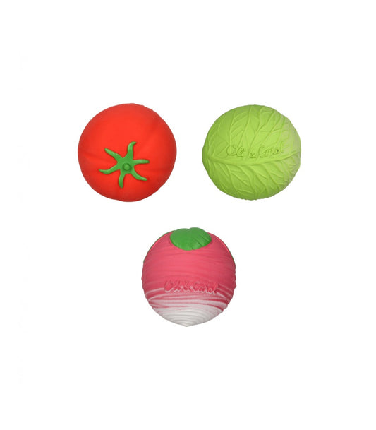 Coffret cadeau 3 balles sensorielles - salade