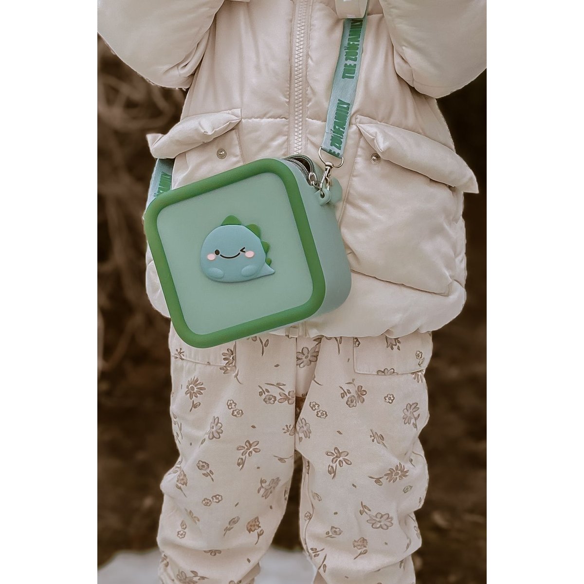 Sac En Silicone - Dino