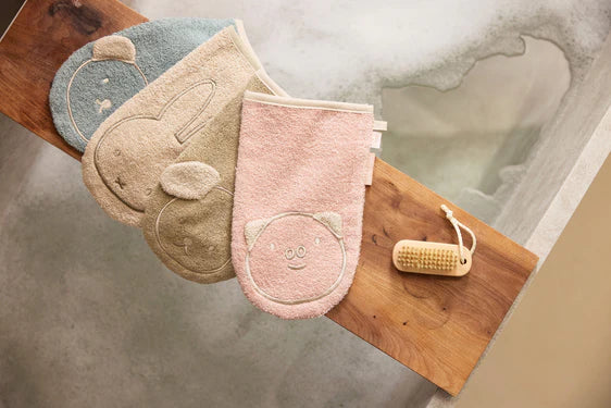 Gant de Toilette Éponge - Grunty rose