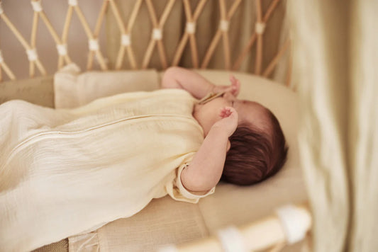 Gigoteuse Naissance Gaze de Coton 60cm (3 couleurs)