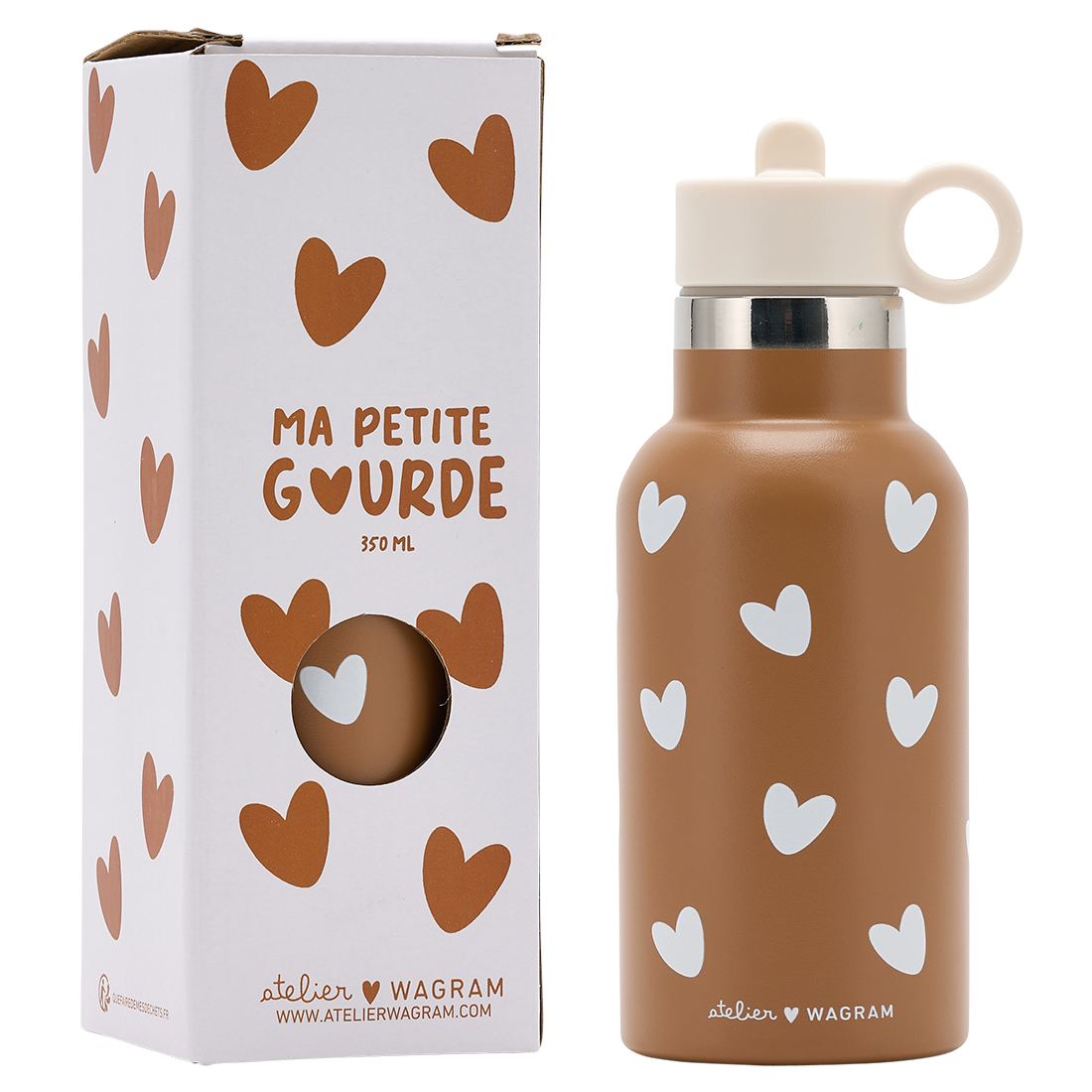 Gourde acier inox (divers coloris)