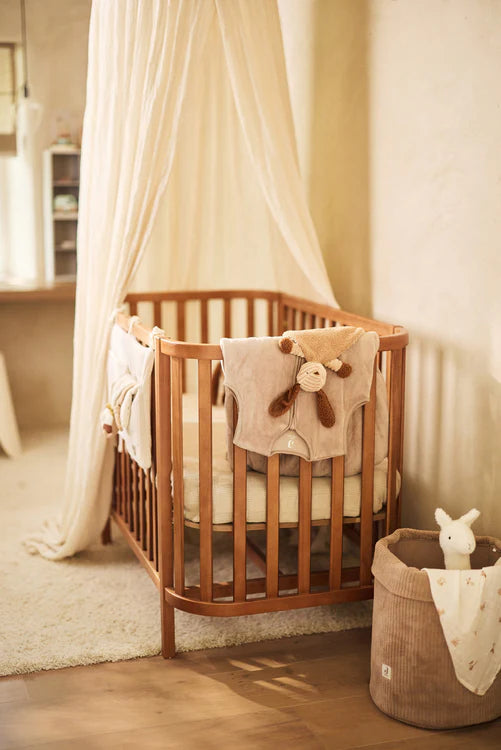 Panier de Rangement Cloudy Rib - Milky Coffee