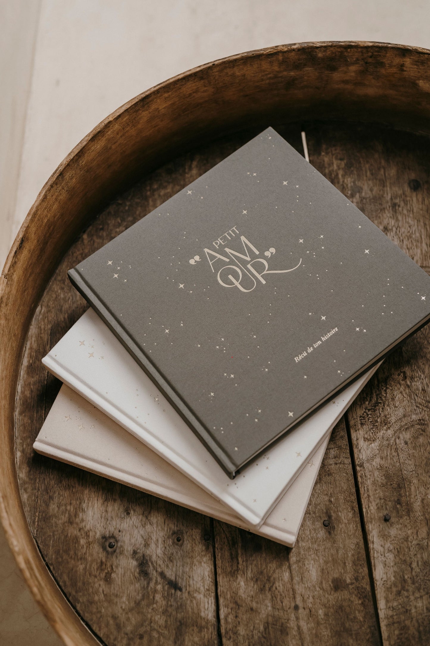 Livre de naissance Petit Amour (3 coloris)