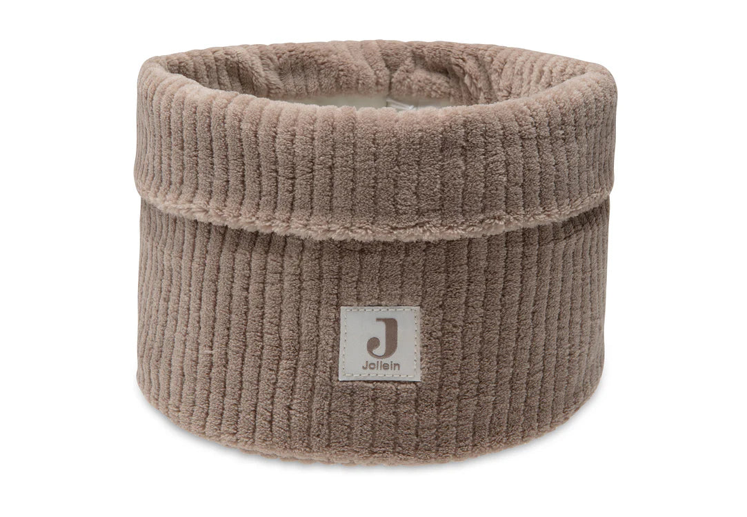 Panier de rangement Cloudy Rib - Milky Coffee