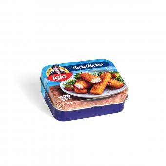 Bâtonnets de poisson Iglo en boîte