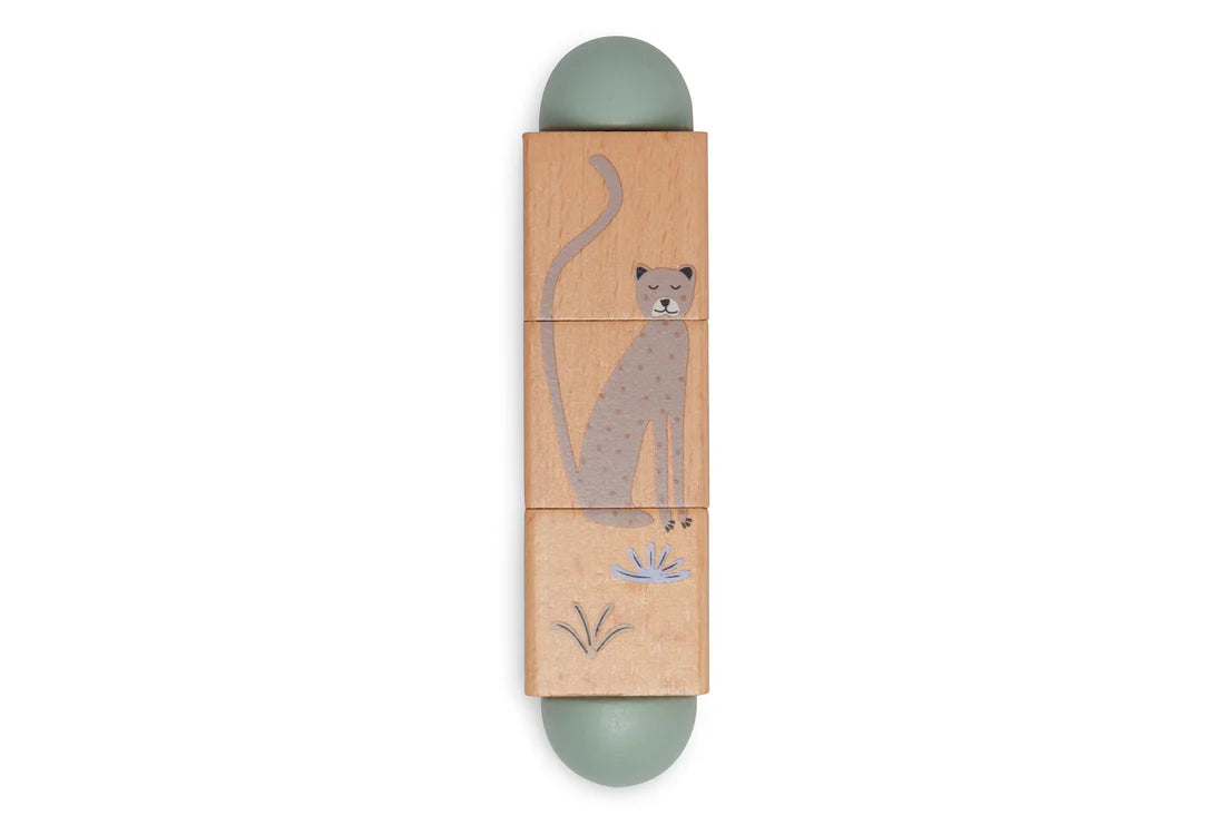 Puzzle rotatif en Bois - Jungle Jambo