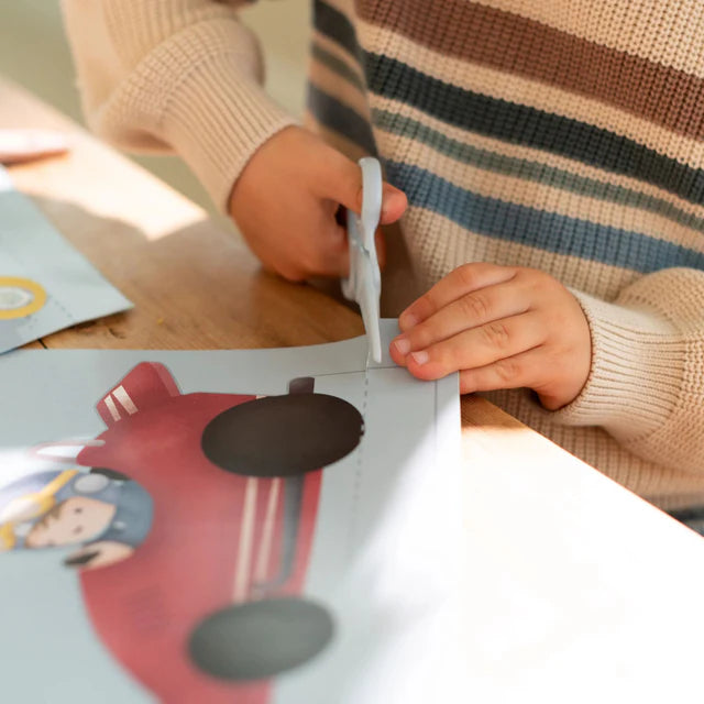 Livre d'activités avec ciseau - Jim