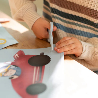 Livre d'activités avec ciseau - Jim