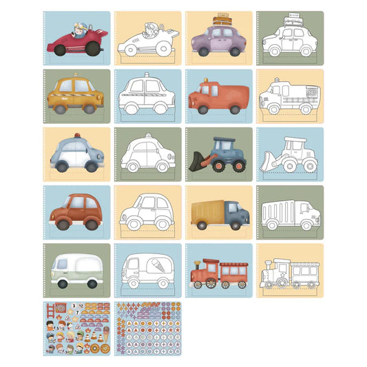 Livre d'activités avec ciseau - Jim