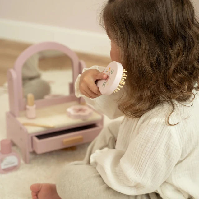 Petite coiffeuse en bois