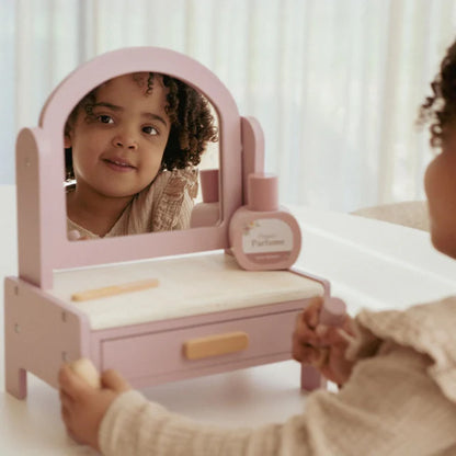 Petite coiffeuse en bois