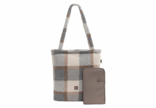 Sac à Langer Shopper - Check Boucle
