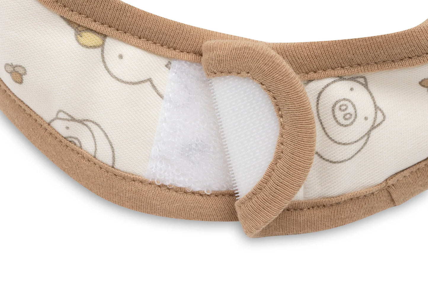 Bavoir Jersey Imperméable - Miffy Family Farm - 5 Unités