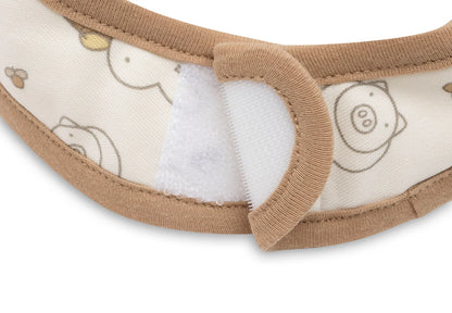 Bavoir Jersey Imperméable - Miffy Family Farm - 5 Unités