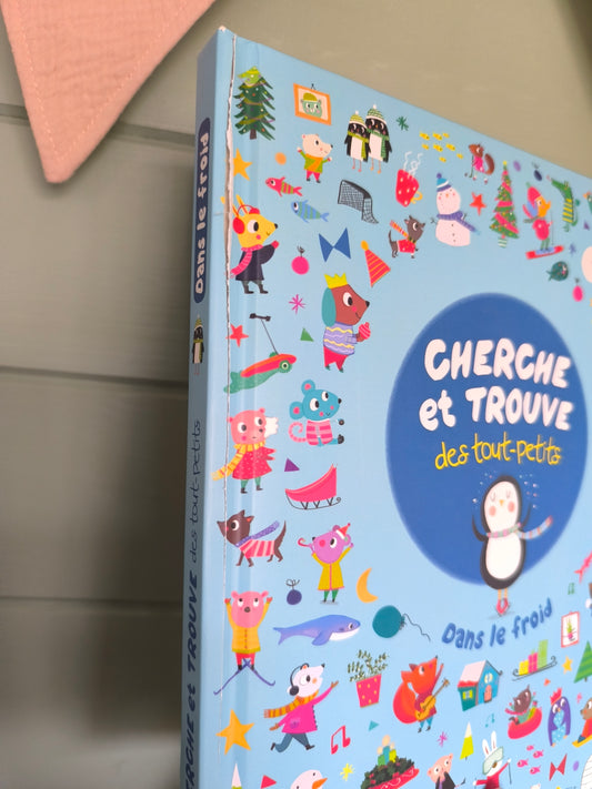 Cherche et trouve des tout-petits - Dans le froid