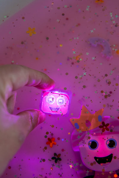 Pack 4 cubes lumineux (7 coloris au choix)