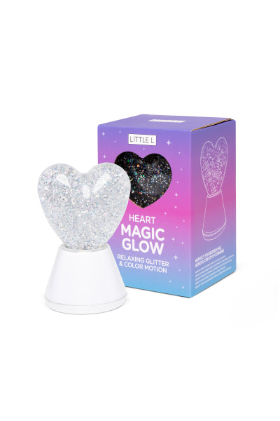 Magic Glow Heart Glitter Lamp