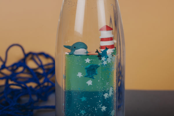 Bouteille sensorielle Move - Baleine