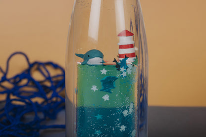 Bouteille sensorielle Move - Baleine