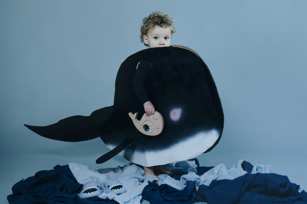 Puzzle Sensoriel Baleine et son bébé