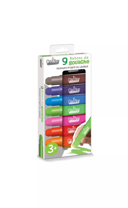 Bâtons de gouache