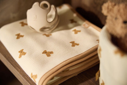 Couverture - Little Waffle - Mini Teddy Bear