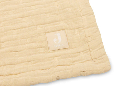 Couverture berceau gaze de coton - Vanille