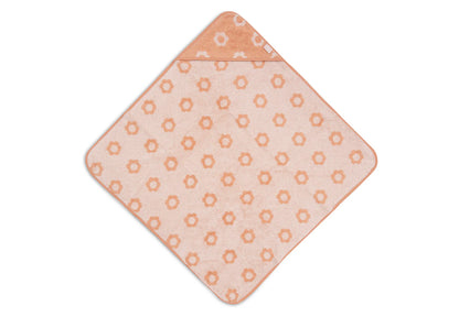 Cape de Bain Éponge - Jacquard - Flower