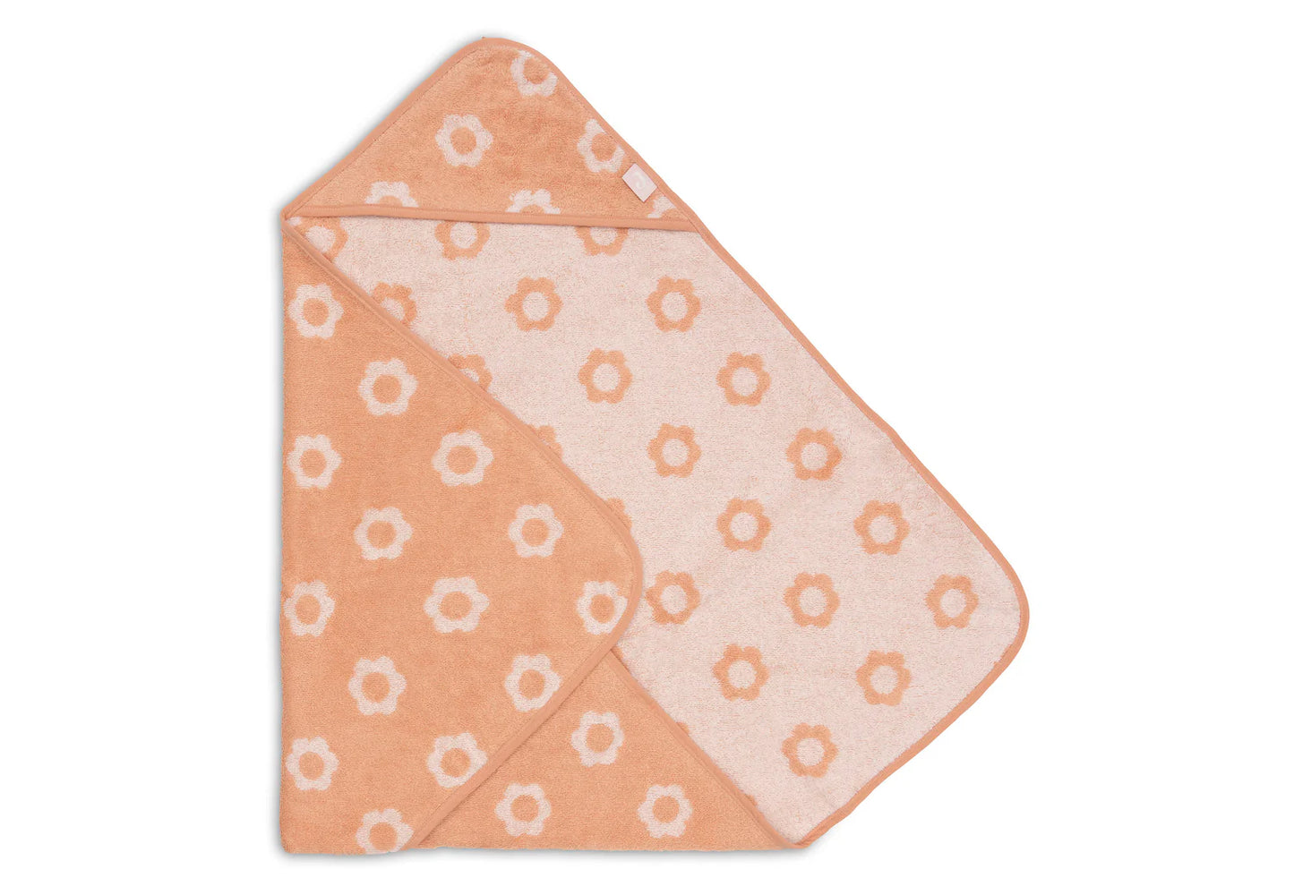 Cape de Bain Éponge - Jacquard - Flower