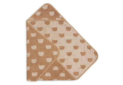 Cape de Bain Éponge  - Jacquard - Teddy Bear